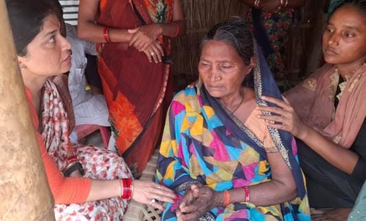 Women's commission took the responsibility of Shivdin's sister's marriage