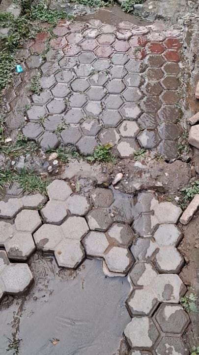 Leakage in Water Supply Pipe