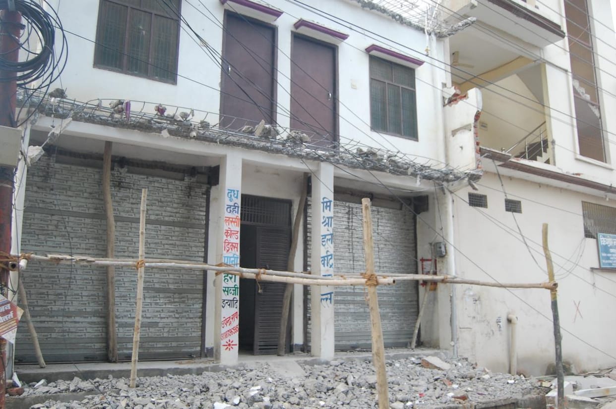 The red mark increased the heartbeat of the building owners