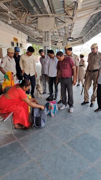 police checked dadri railway station