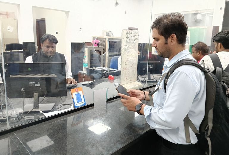 Reservation window started in two shifts at railway junction