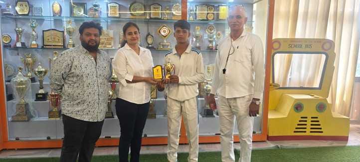 Himani won the title of Player of the Series