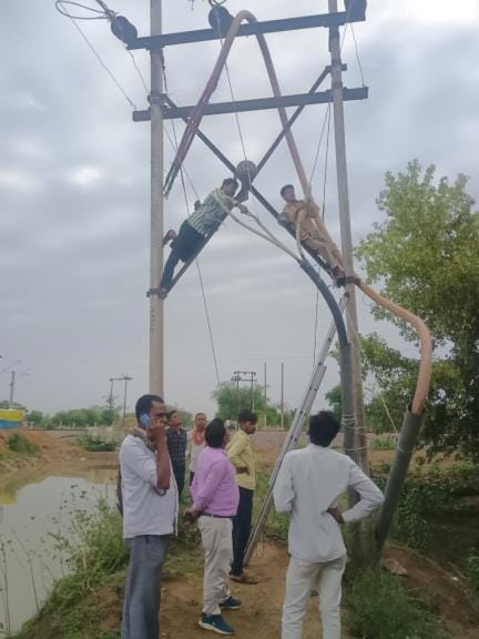 Even after two days, power supply is disrupted, heat is becoming severe