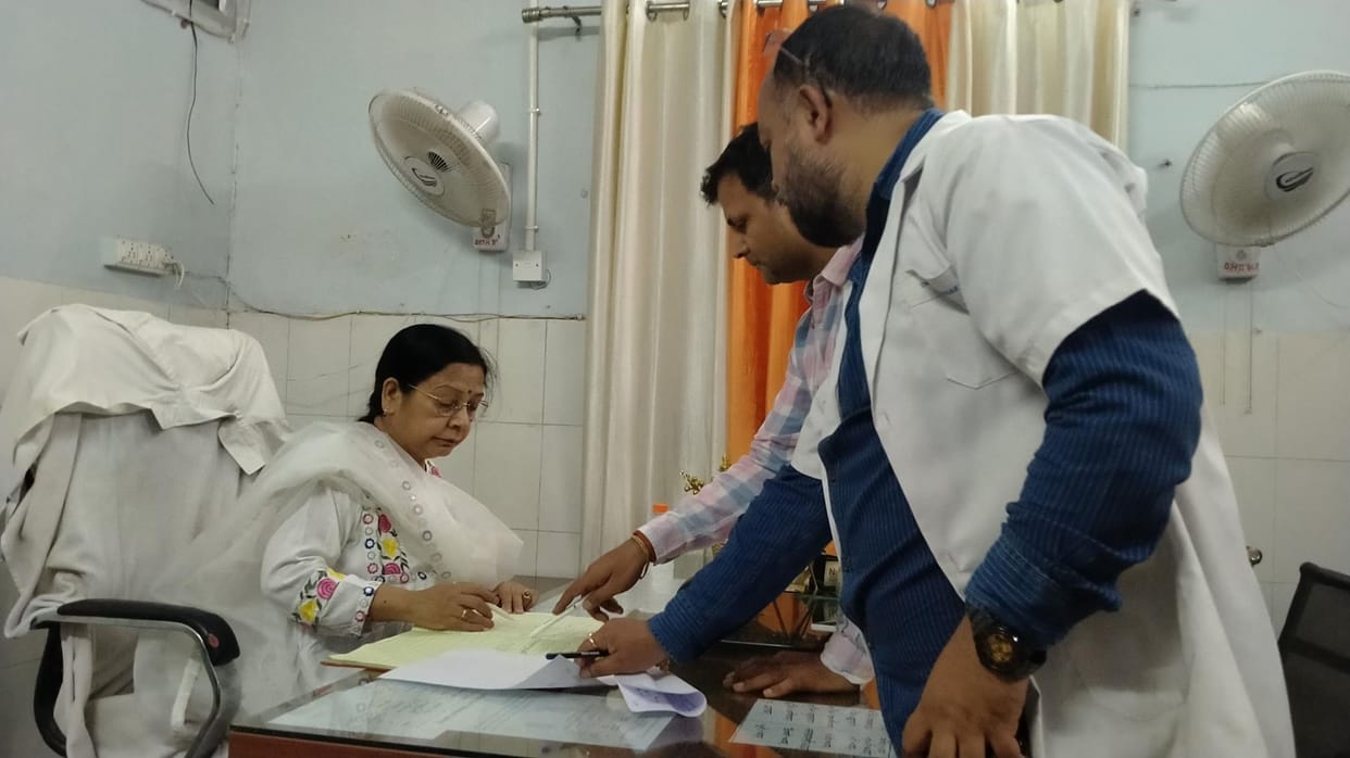 Additional director got angry after finding dirt in emergency ward