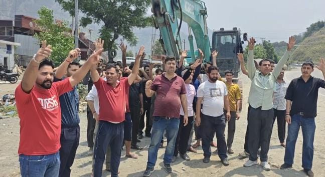 Protest in Ramban