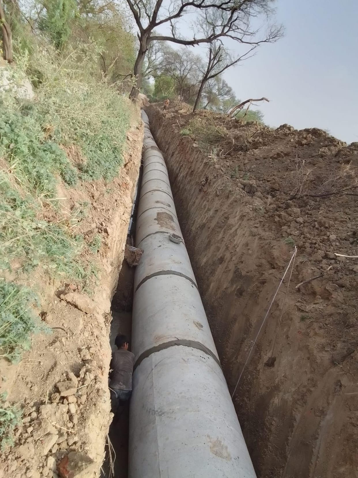 irrigation department started work on 40 crore rupee project
