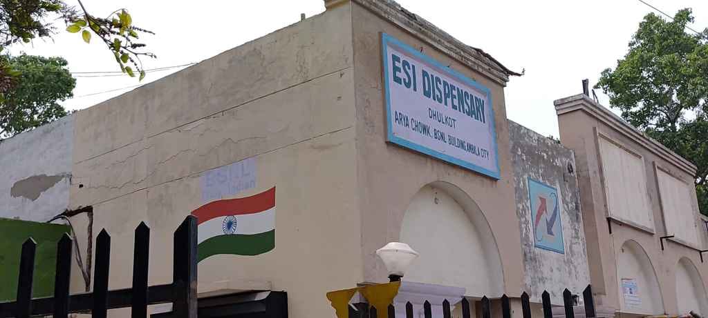 One doctor has charge of two dispensaries