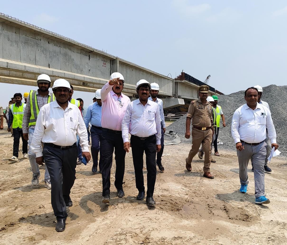 Nodal officer saw the lab report of the bridge project