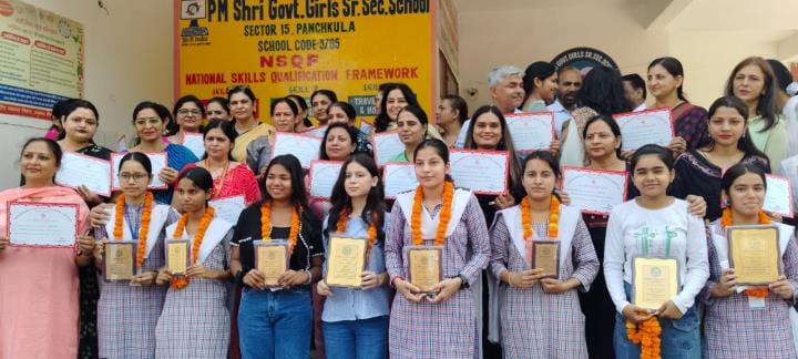 Students were awarded for their excellent results