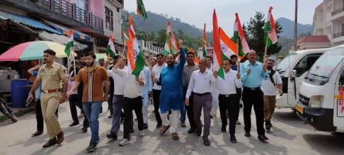 Tiranga rally in Ransu