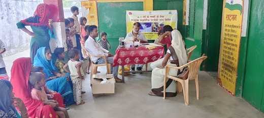 Survey started for prevention of filariasis, seven patients found among five thousand children