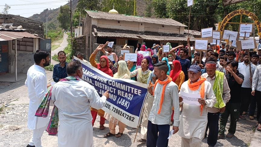 Refugee Held Rally
