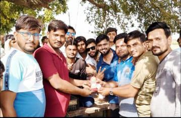Bharatpur team reached the semi-finals after winning the match by 18 runs