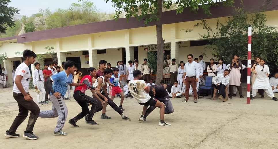 Swami Vivekanand House first in inter house kabaddi competition