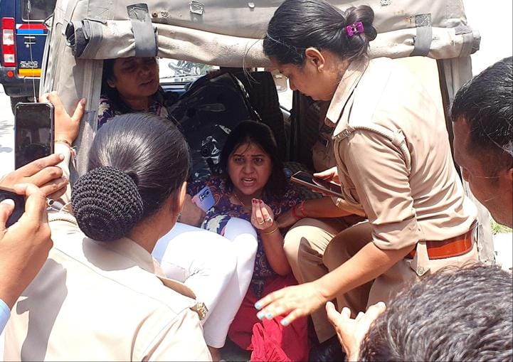 Attempt to occupy actress' house