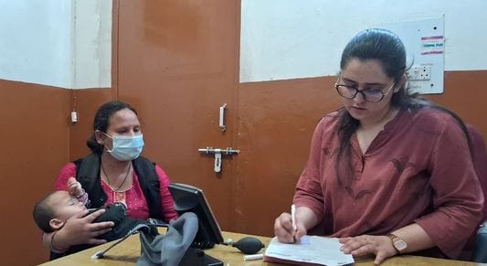 Pediatric OPD started in Jogindernagar hospital