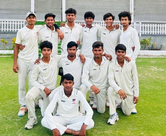 Green Park won on the basis of Mayank's sharp bowling and Tanish's half-century
