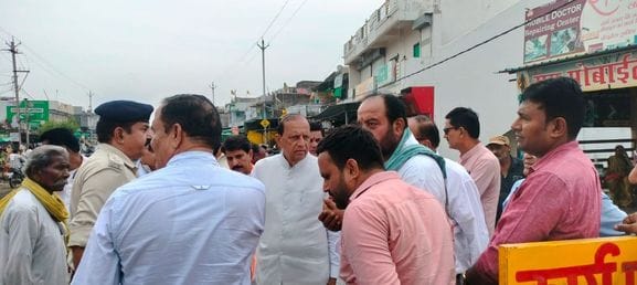 Sehore news: On the first day, the Union Minister will walk 8 km from Ladkui to Chidgaon Mauji