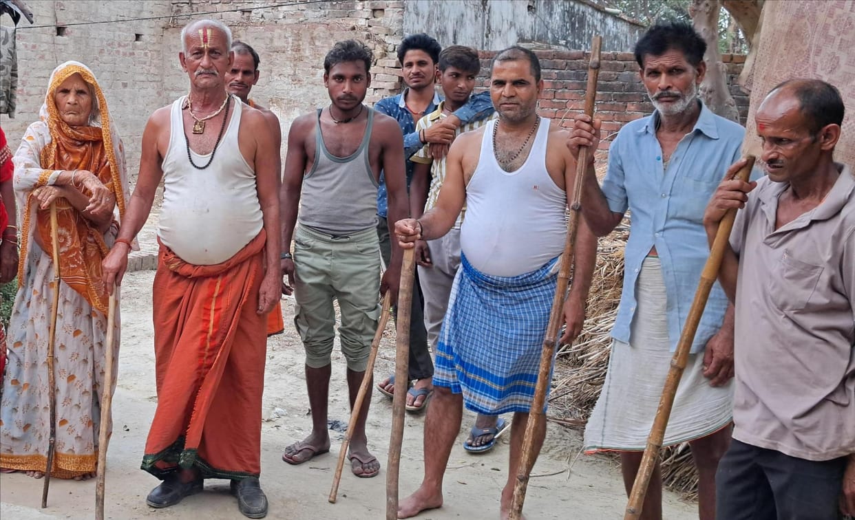 Wild animal not found, villagers are staying awake all night