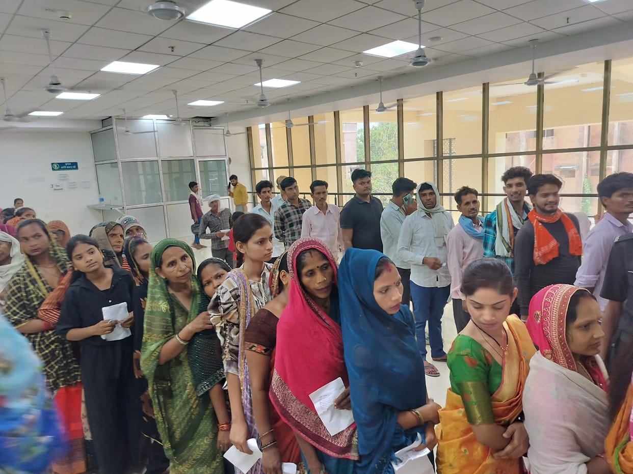 Due to heat and humidity, the number of infection patients increased, there was a long queue in OPD