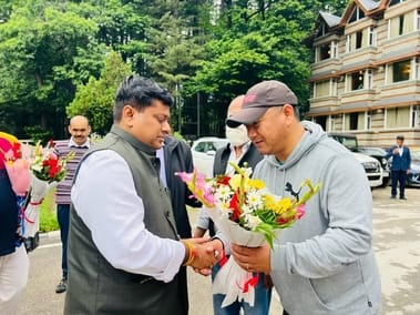 Union Minister Sukant reached Manali to visit
