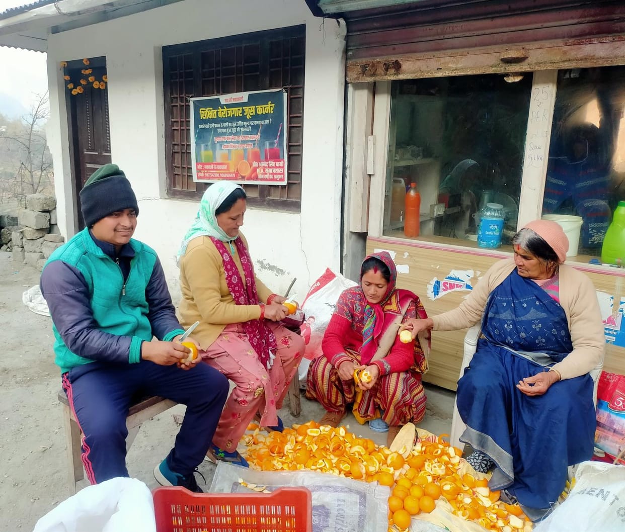 Women are earning Rs 2.5 lakh annually from Malta, Buransh juice.