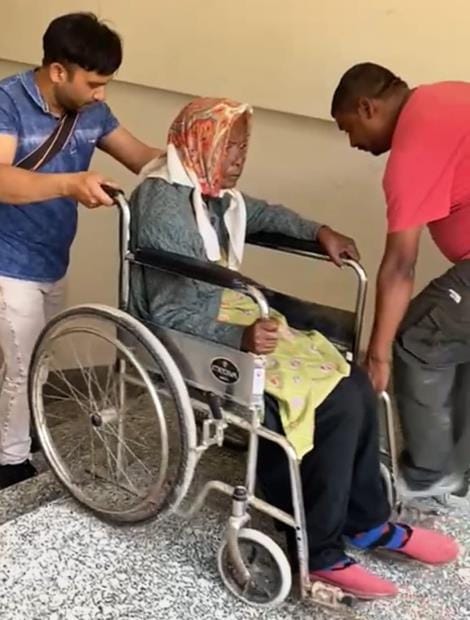 Hospital lift broken, patients breathing labored