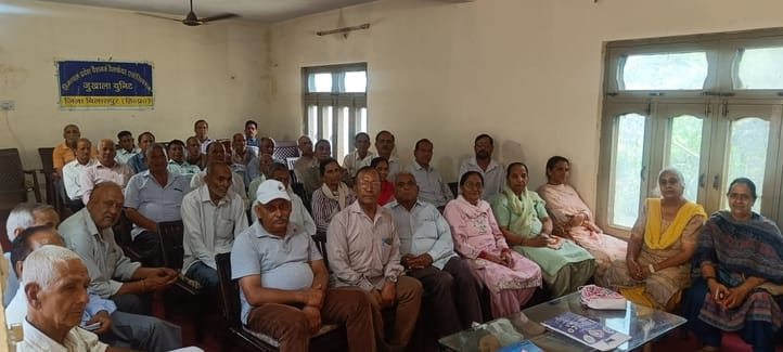 Krishna became senior vice president of Pensioner Welfare Association Jukhaala
