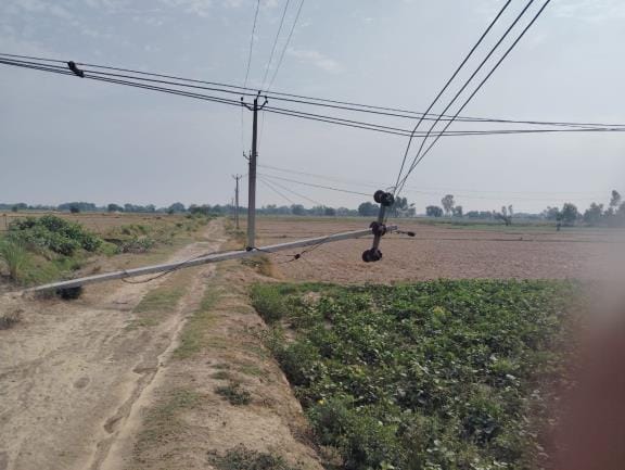 Electricity of 100 villages has not been restored even after 78 hours