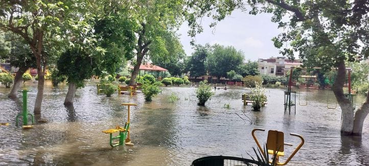 Rain changed the weather, got relief from heat