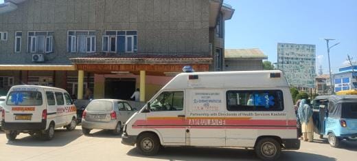 Four out of six ambulances are out of order in Sopore