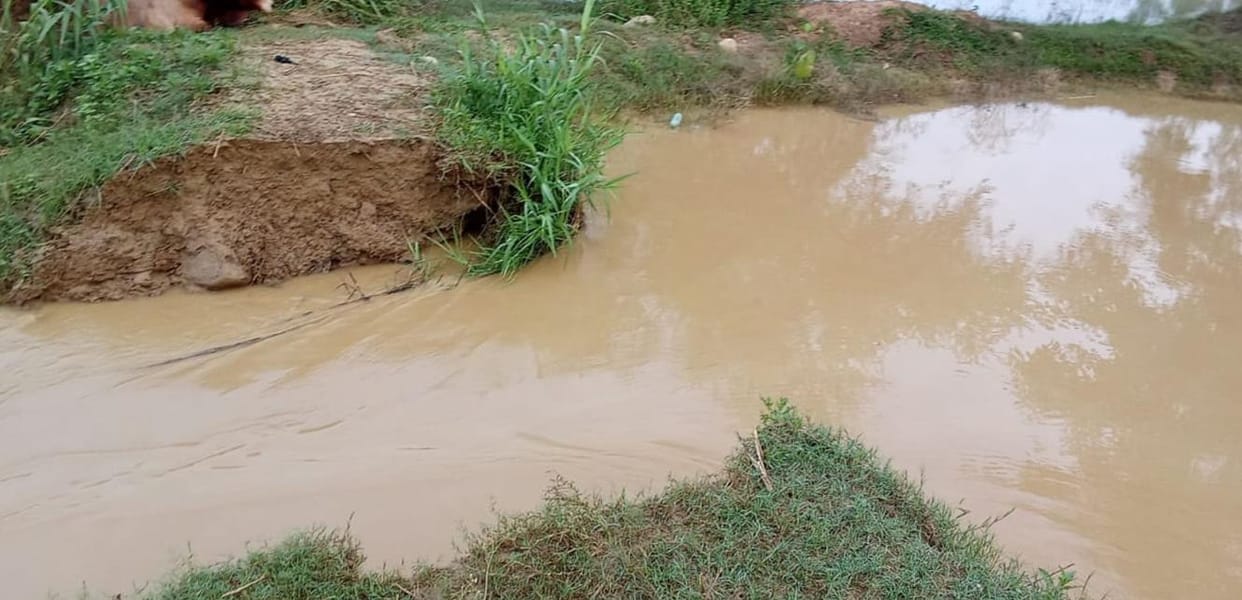 20 thousand people are facing the threat of flood