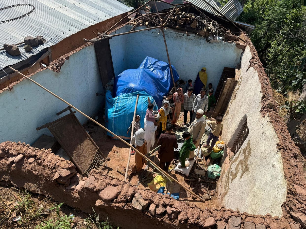 House Collapse in Strom