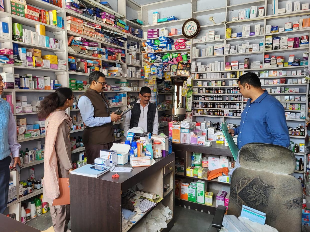 Inspection in shops.