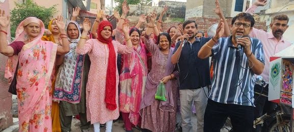 Radha Rani's praises echoed in the new colony Jamalpur
