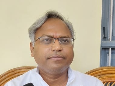 जदयू के राष्ट्रीय महासचिव मनीष कुमार वर्मा। फोटो - अमर उजाला डिजिटल