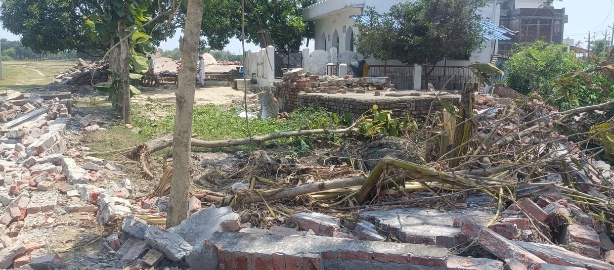 Madrasa built in Singarha's barn was demolished