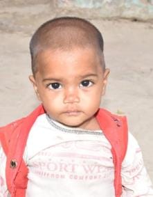 An innocent child drowned in a pit filled with water
