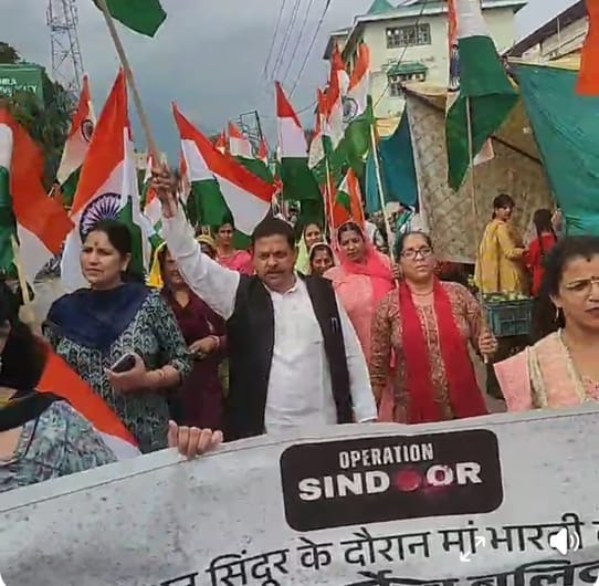 Slogans of 'Down with Pakistan' echoed in Kangra and Nagarota Bagwan