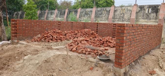 Two rooms are being built at a cost of Rs 10 lakh under the Critical Gaps scheme