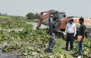 Sugar mill started cleaning the drain