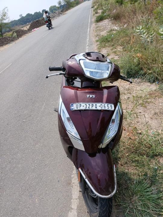 Two teenagers riding a scooter died after colliding with an SUV while performing stunts