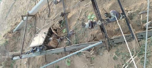 110 electricity poles broken due to storm, transformer fell, net house destroyed