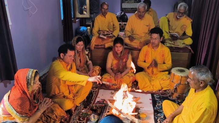 Jyoti Kalash Yatra of Shantikunj reached Dharchula