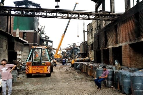 Missing report of missing worker of Mentha factory registered