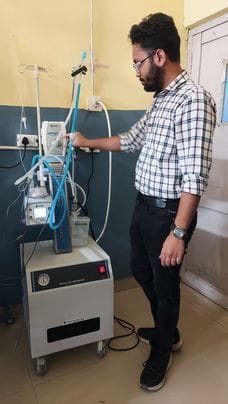 Installation of modern equipment in SNCU Narwana