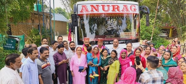 New bus service launched in Bharwana