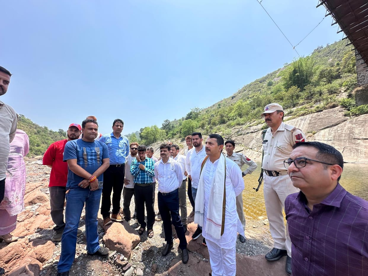 MLA Visit Baredia Village
