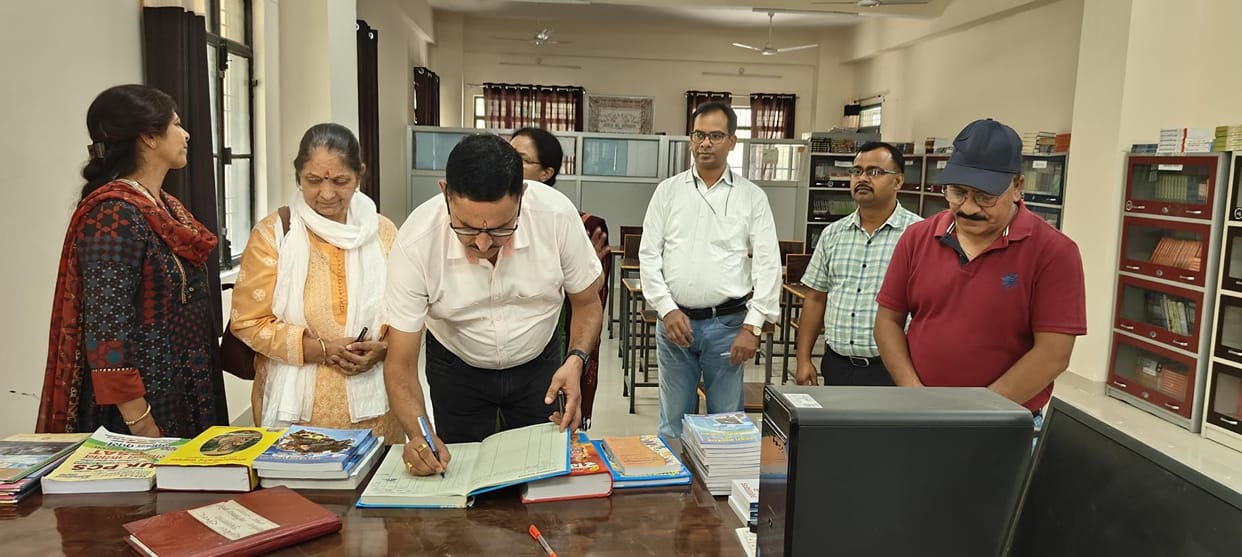 Inspection done for permanent affiliation in Degree College Amodi