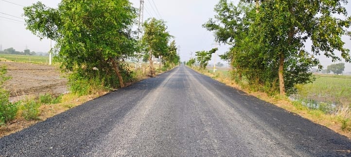 Reconstruction of incomplete road started after two years